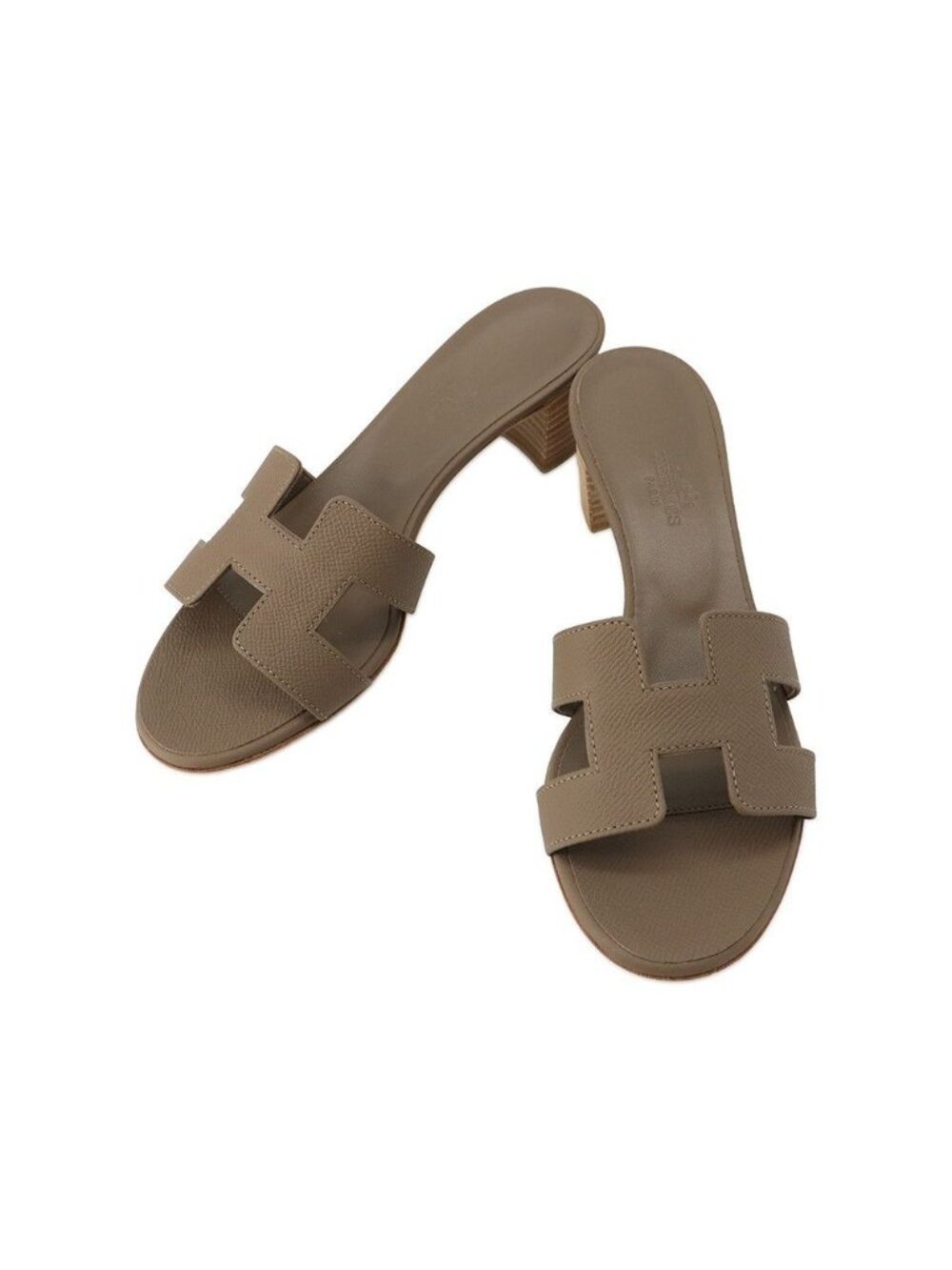 Hermes Sandals Oasis Gray